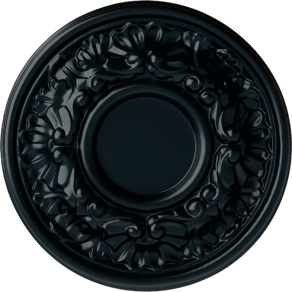 Ekena Millwork Odessa Ceiling Medallion (Fits Canopies up to 2 1/2"), Hand-Painted Night Shade, 7 1/2"OD x 1 1/8"P CM07ODNSF - main